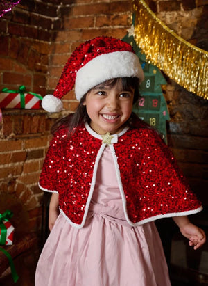 Rockahula Kids - Santa Sequin Hat | Red