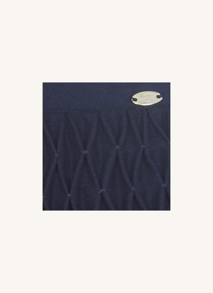 Tartine et Chocolat - Pleated Skirt | Navy