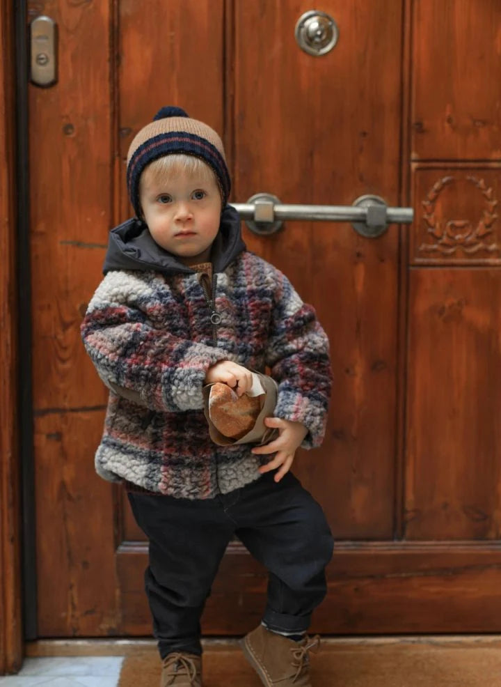 1+ in the family - Hans Sherpa jacket | Navy
