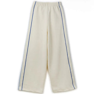 Fabula - Side-Stripe Jogger | White