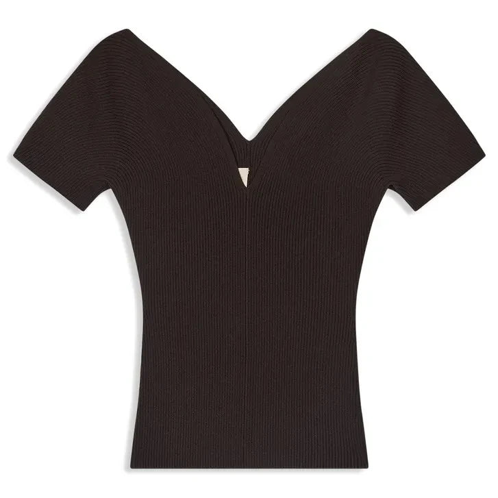 Vanessa Bruno - Helia Top | Dark Brown
