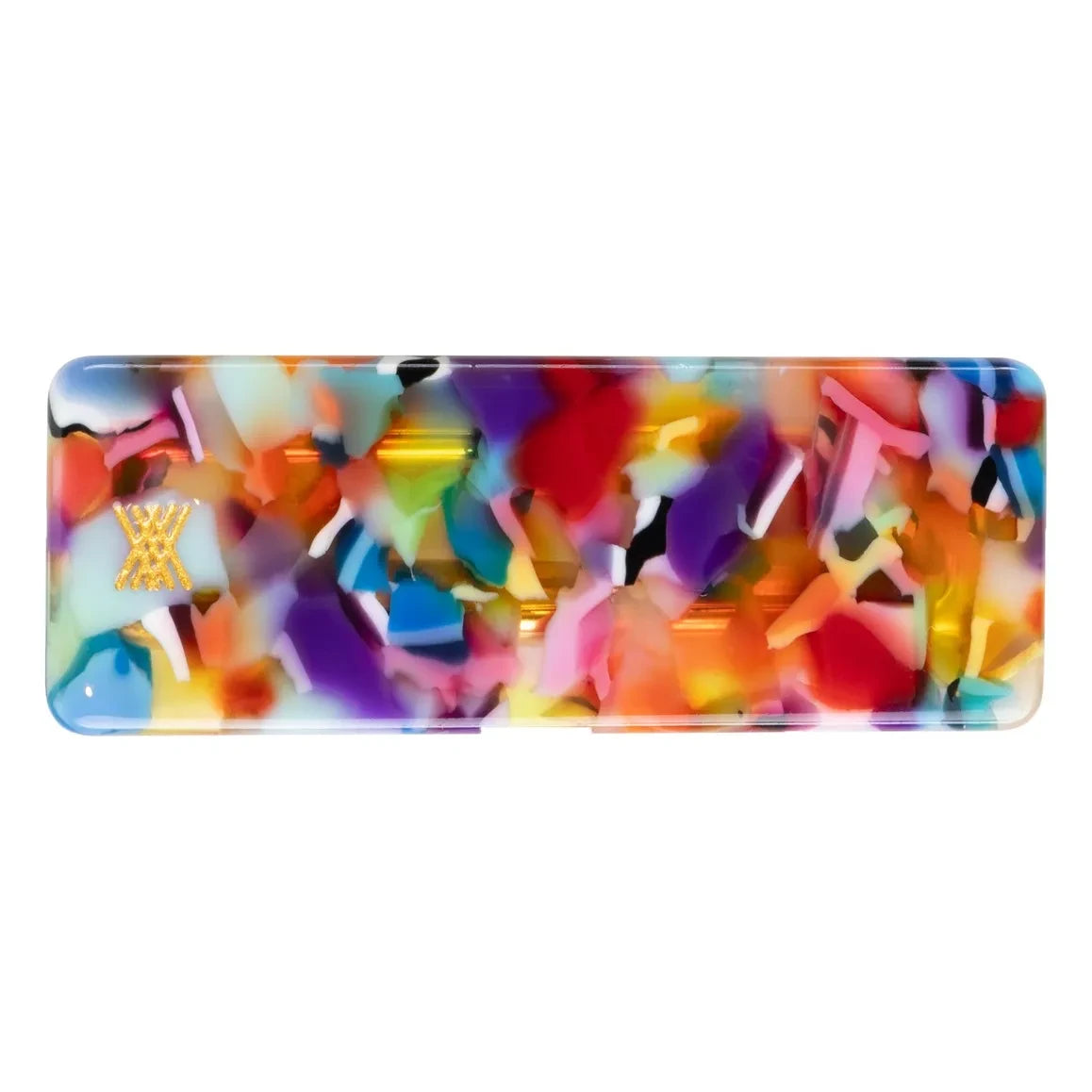 Repose AMS - Square Marble Hair Clip | Purple