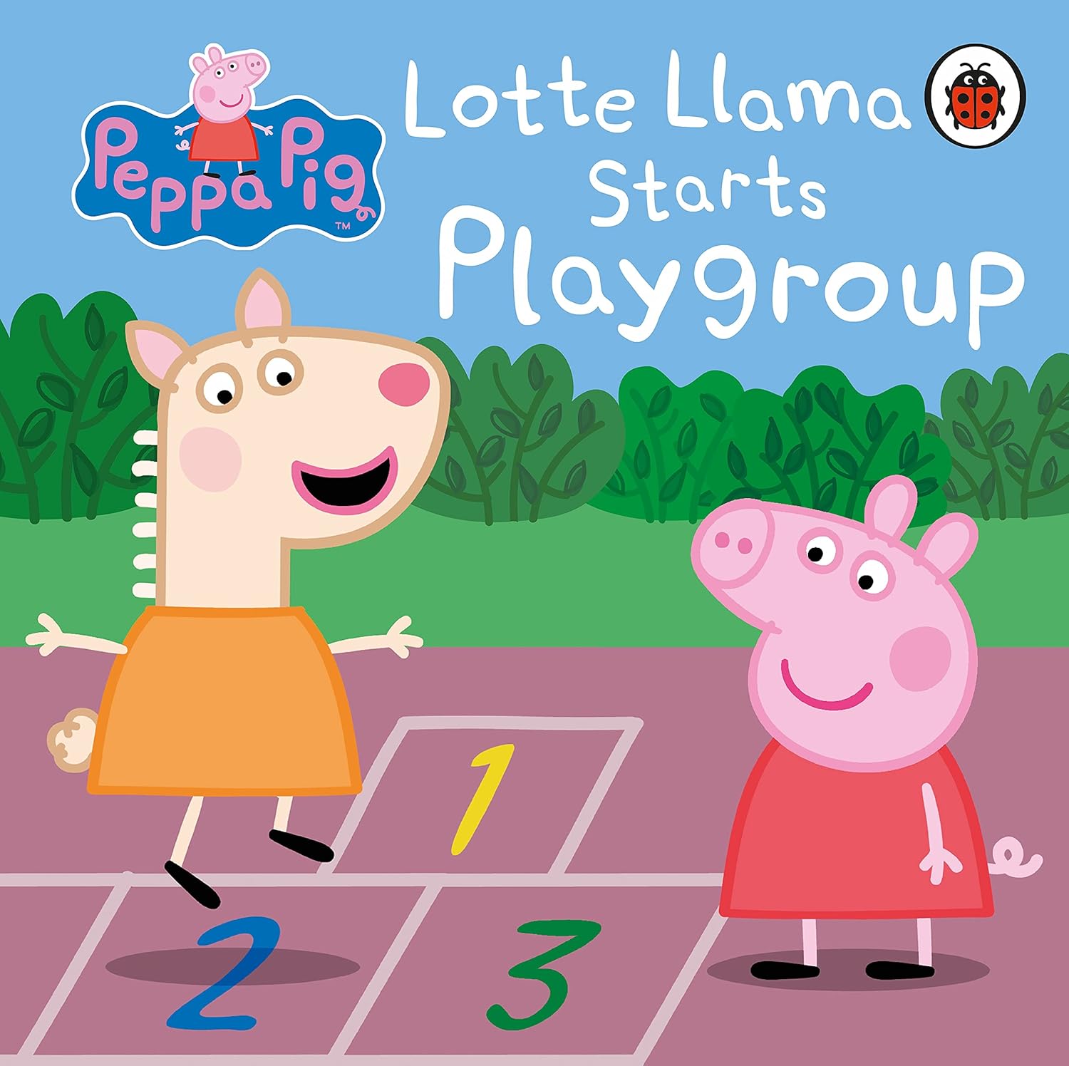 Dinossi - Peppa Pig Lotte Llama Joins the Playgroup English Storybook