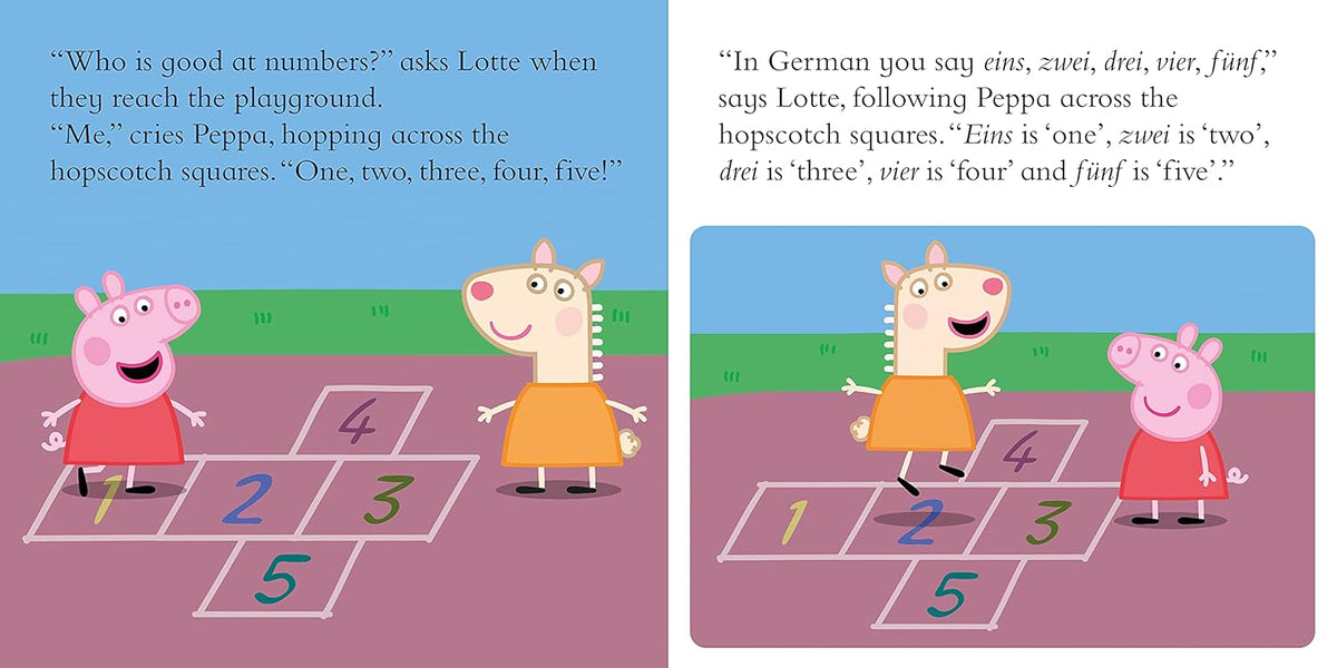 Dinossi - Peppa Pig Lotte Llama Starts Playgroup English Story Book