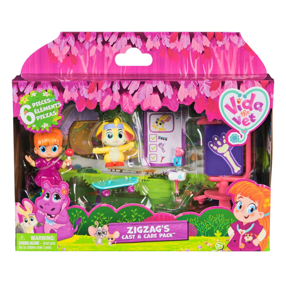Dinossi - Vida The Vet, Vida & Zig Zag Action Figures by Zig Zag