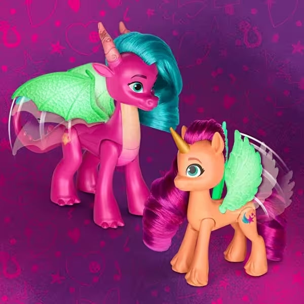 Disney - My Little Pony Dragon Light Reveal Figure Toys