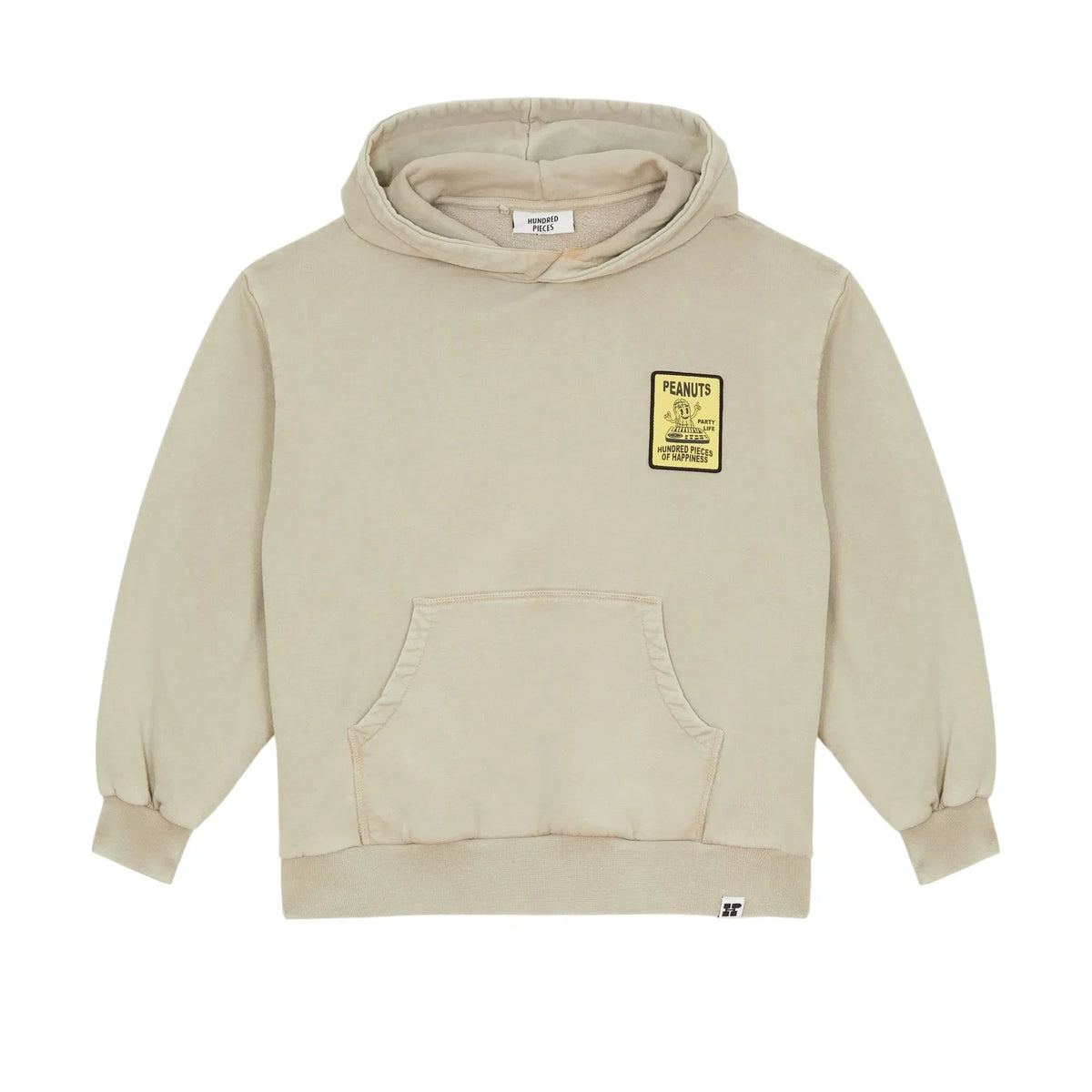 Hundred Pieces - Pat Peanuts Organic Cotton Sweatshirt | Beige