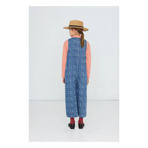 Tinycottons - Floral Denim Overall | Blue