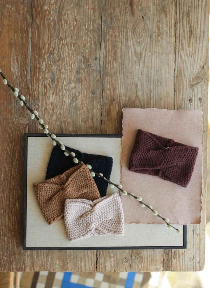1+ in the family - Amalie Merino Wool Headband | Beige
