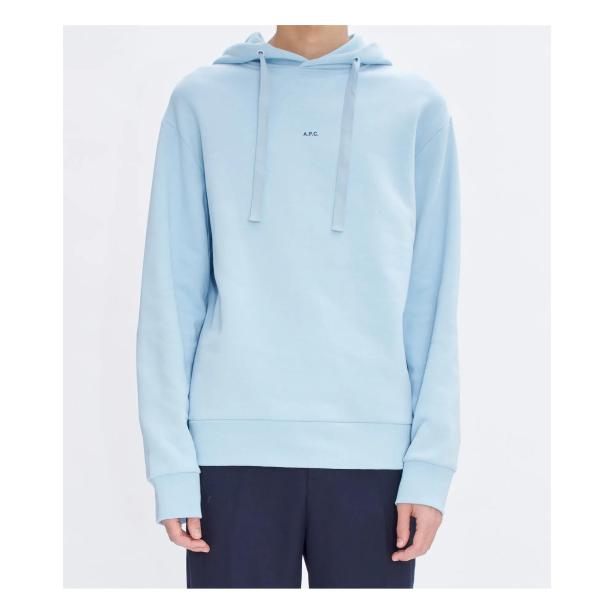 A.P.C. - Larry Hoodie Organic Cotton | Light Blue