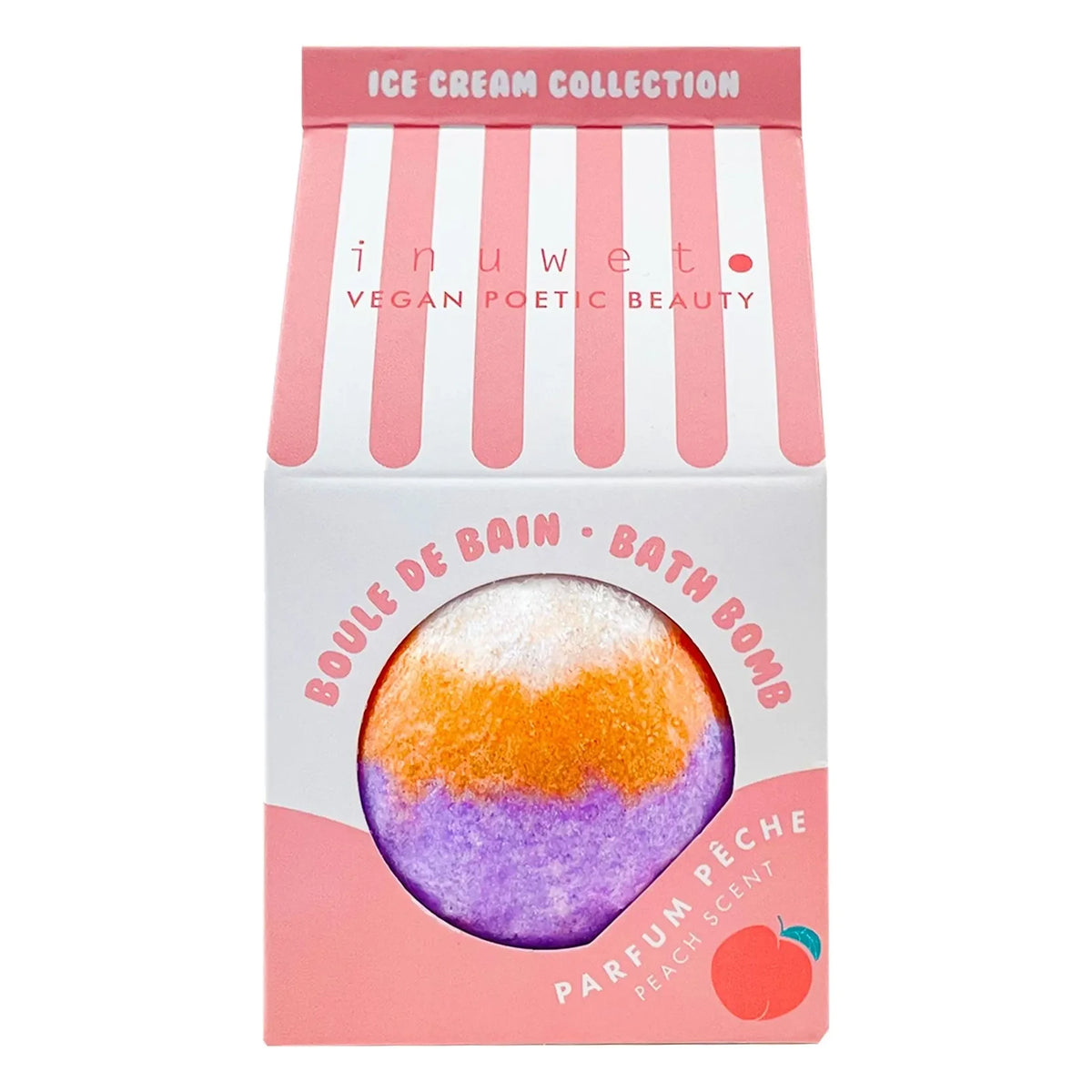 Inuwet - Peach Scented Iced Bath Spray - 120 g
