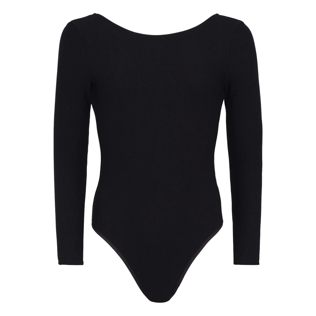 Flair - Andy Ribbed Bodysuit | Black