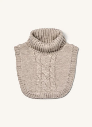 Wheat - Softo Detachable Collar, Merino Wool | Beige