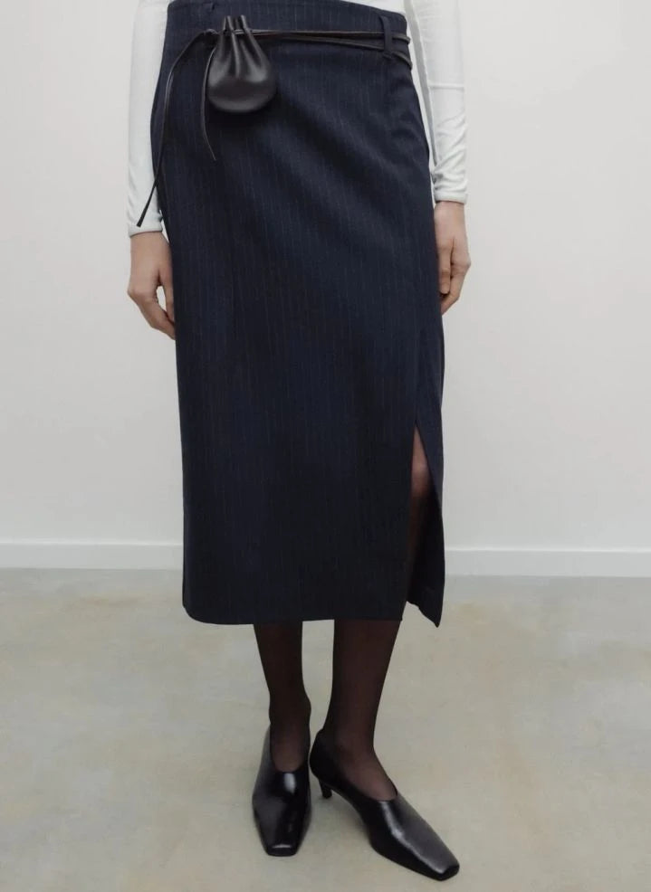 the new society - Faith Skirt | Black