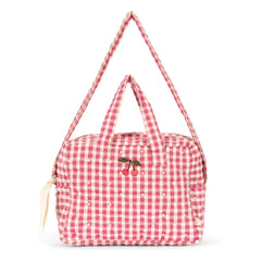 Konges Sløjd - Vichy baby changing bag | Pink