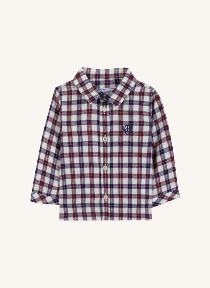 Tartine et Chocolat - TC Checked Shirt | Navy