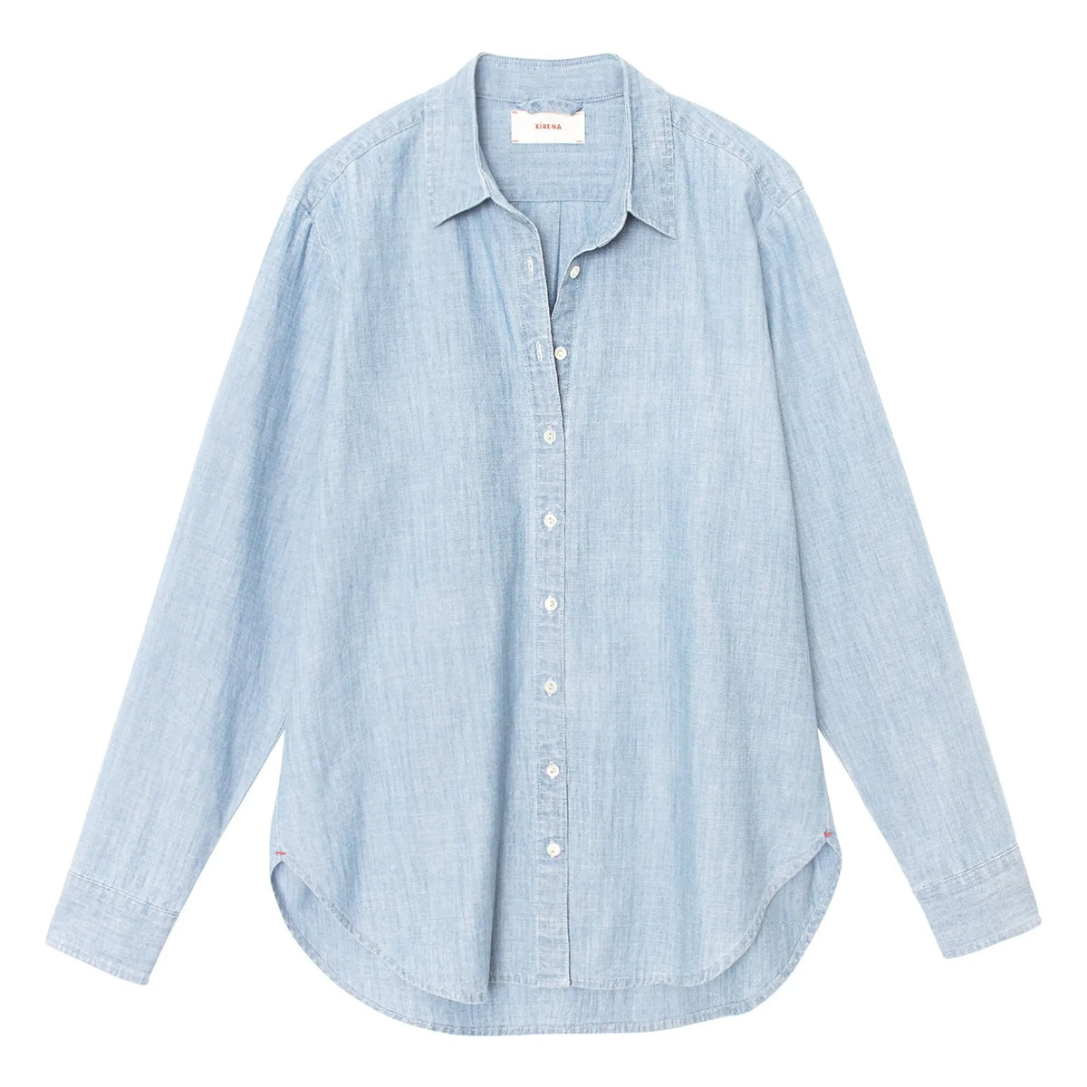 Xirena - Beau Cotton Shirt | Light Blue