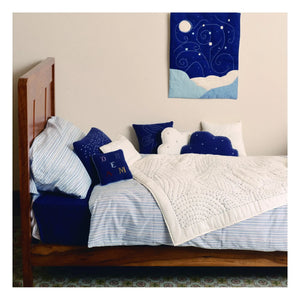 Editions Aimable - Ferdinand cloud pillow | Night Blue Gauze