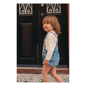 Favorite People - Old Denim Overalls | Blue