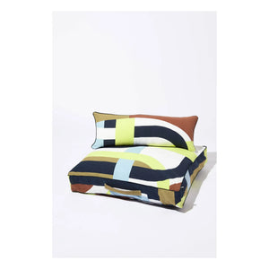 Mapoésie - Supersonic Floor Cushion | Lemon Yellow