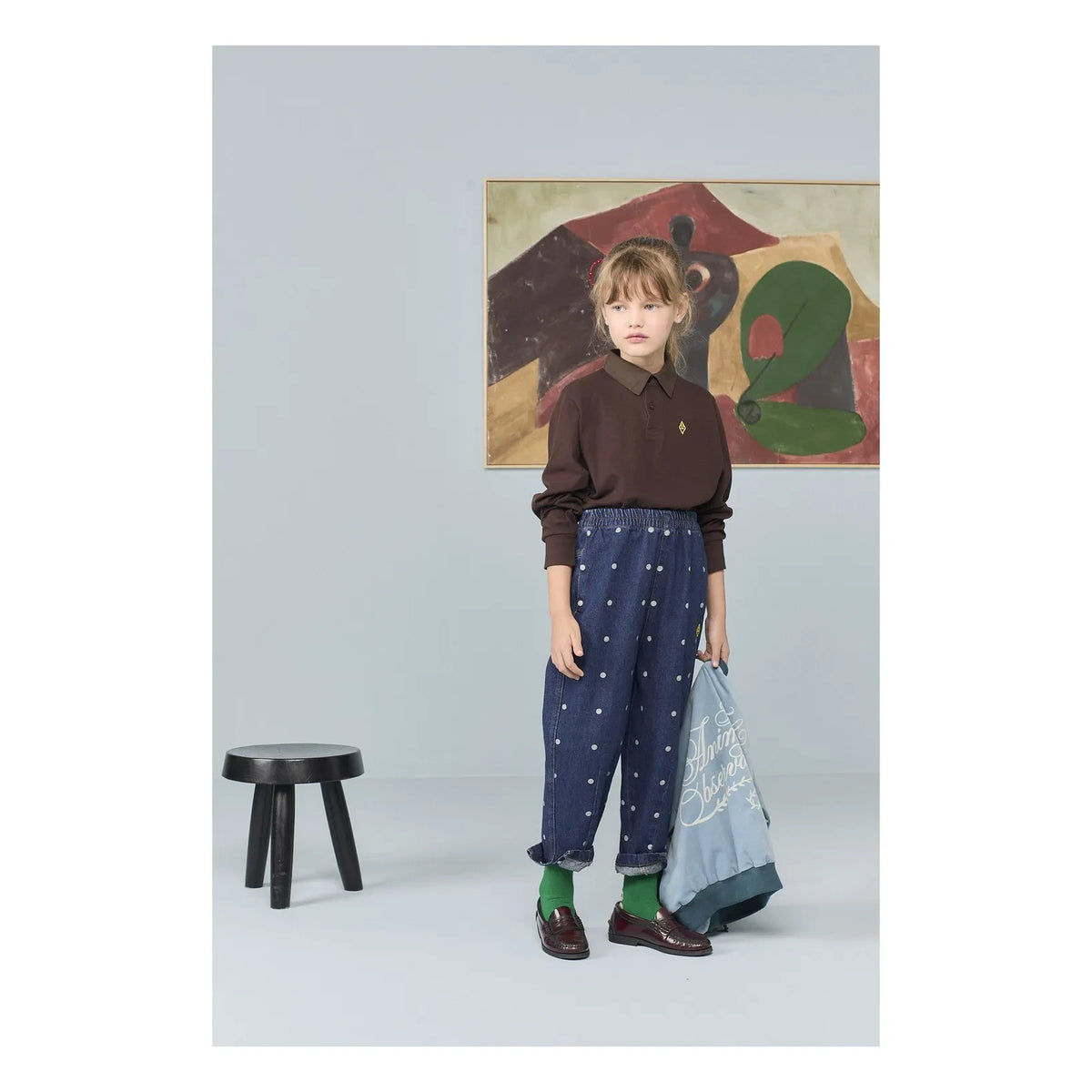 The Animals Observatory - Jean Grouse Polka Dot | Dark Blue