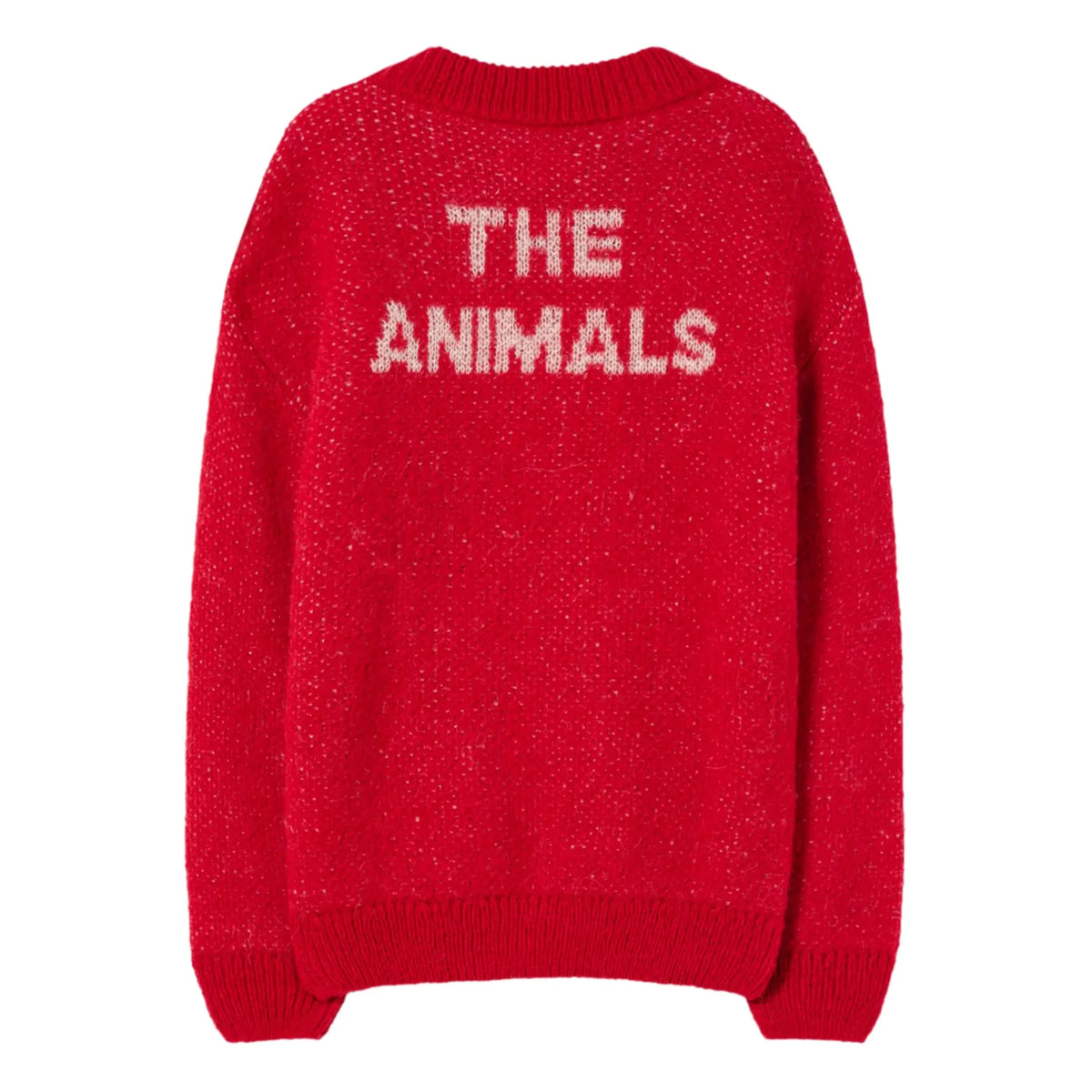 The Animals Observatory - Plain Bull Sweater - The Animals Observatory X Smallable Exclusive | Red