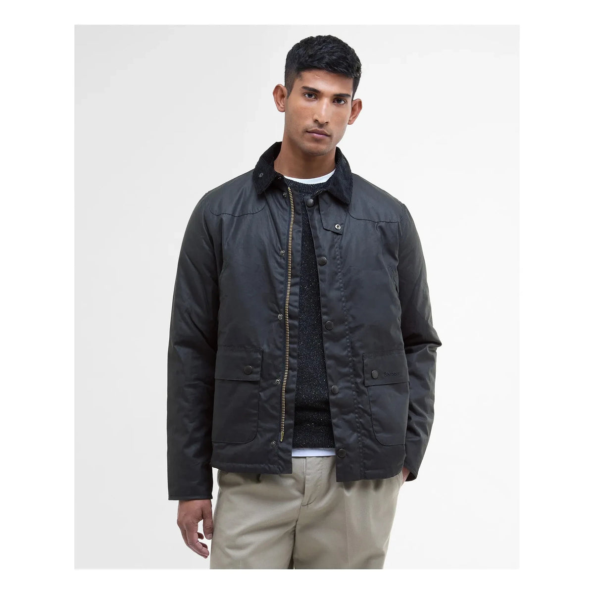 Barbour - Reelin Waxed Jacket | Dark Blue