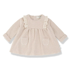 1+ in the family - Nancy Striped Dress | Nude