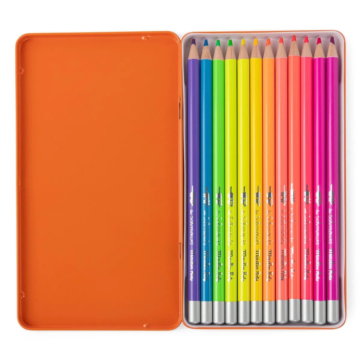 Moulin Roty - Neon Colored Crayons - Les Schmouks