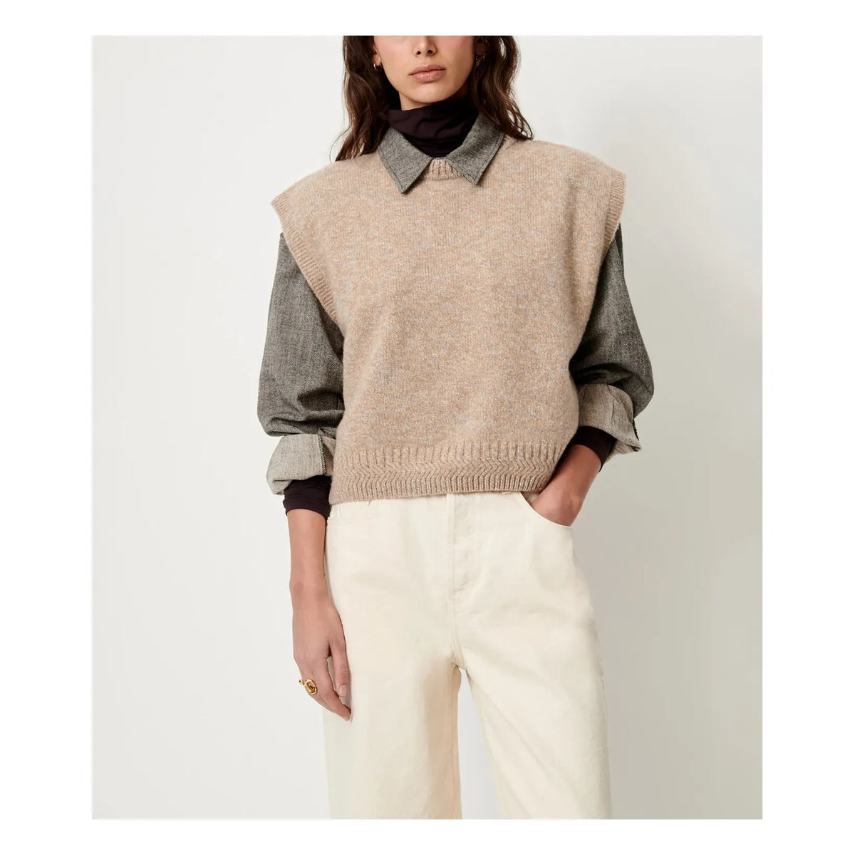 Sessùn - Fabinino Wool Sweater | Beige