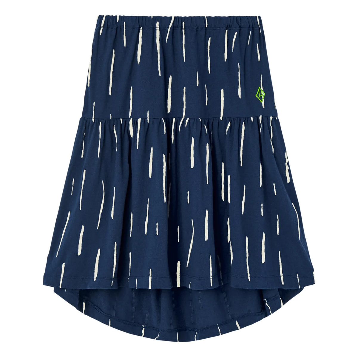 The Animals Observatory - Bird Jersey Skirt | Navy