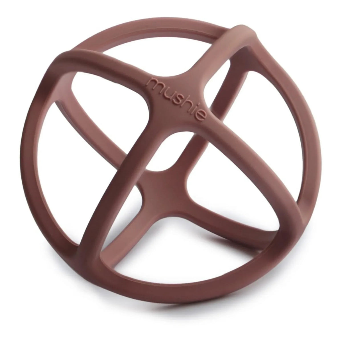 Mushie - Silicone Teething Ball | Terracotta