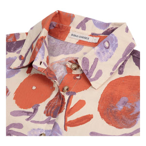 Bobo Choses - Dahlia organic cotton dress - Women's collection | Ecru