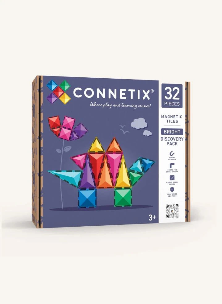 Connetix - Discovery Pack - 32 Pieces | Pastel