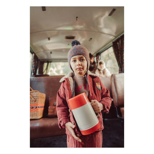 Piupiuchick - Here We Go Velvet Organic Cotton Jacket | Burgundy