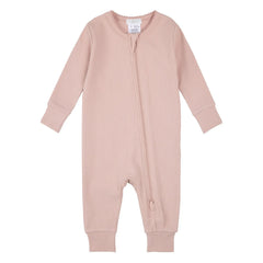 Petit Lem - Ribbed Modal and Organic Cotton Sleep Set | Light Pink