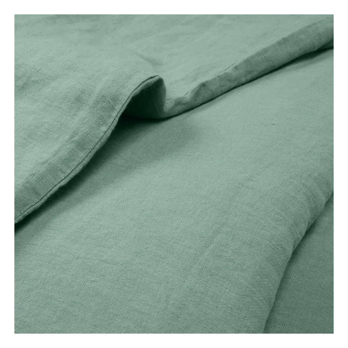 Communauté de biens - Washed Linen Duvet Cover | Sage