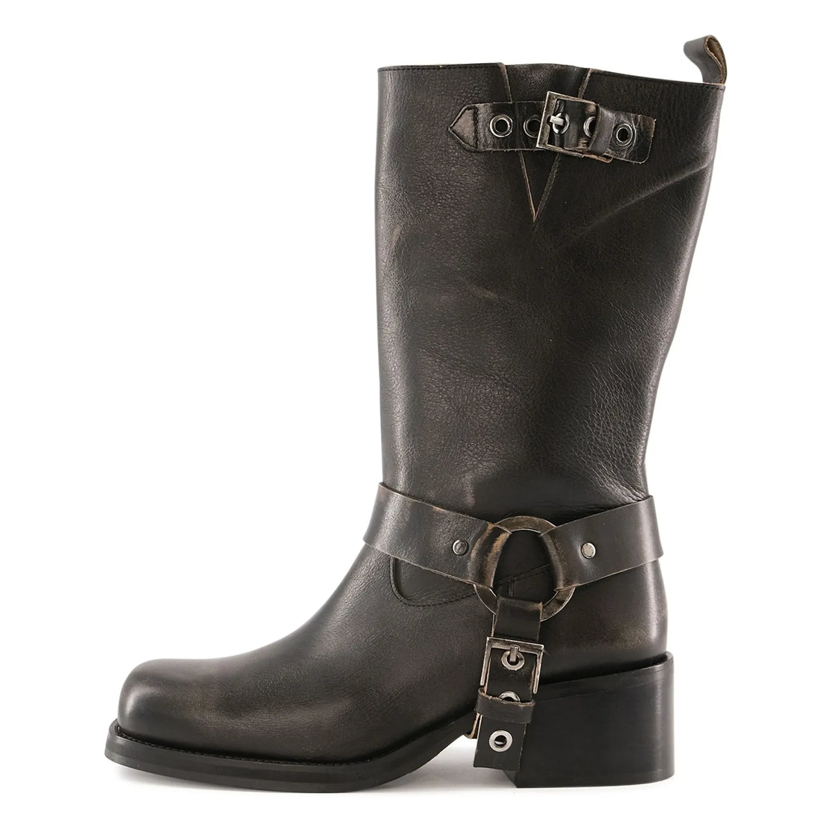 Toral - Laura Leather Boots | Black