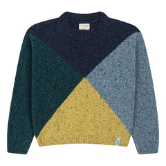 Favorite People - Wool Stripe Sweater | Blue