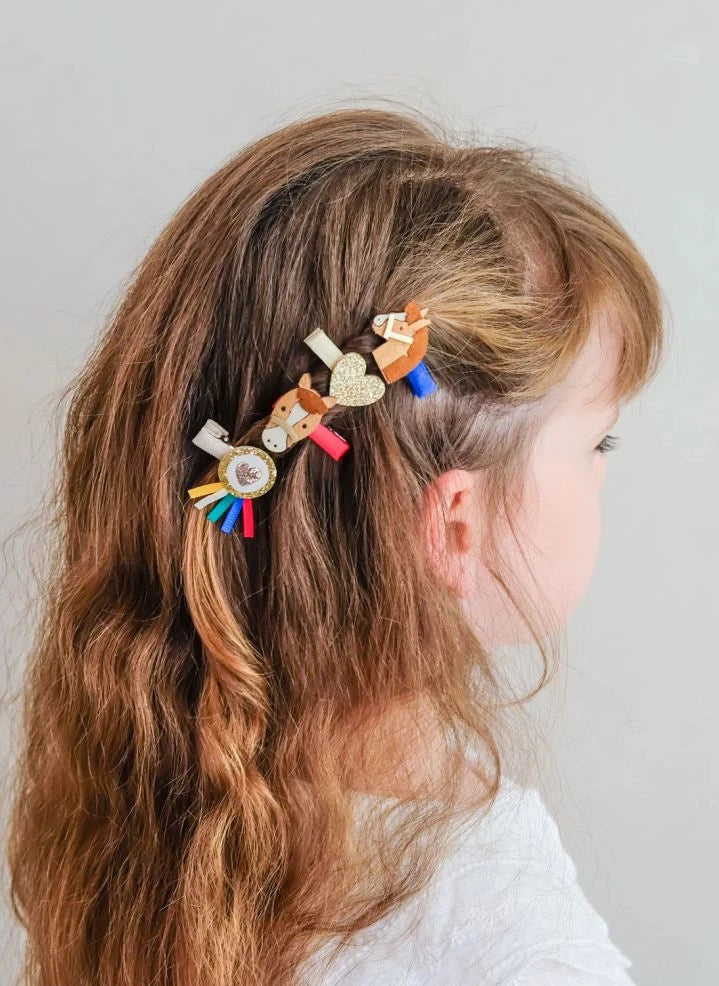 Mimi & Lula - 8-piece Pony Stick Set | Red