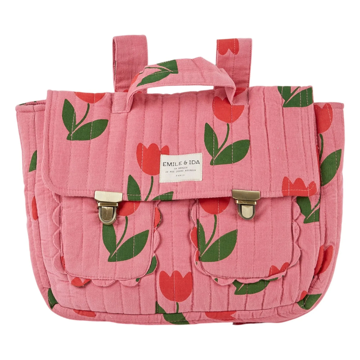 Emile et Ida - Tulip tote bag | Pink