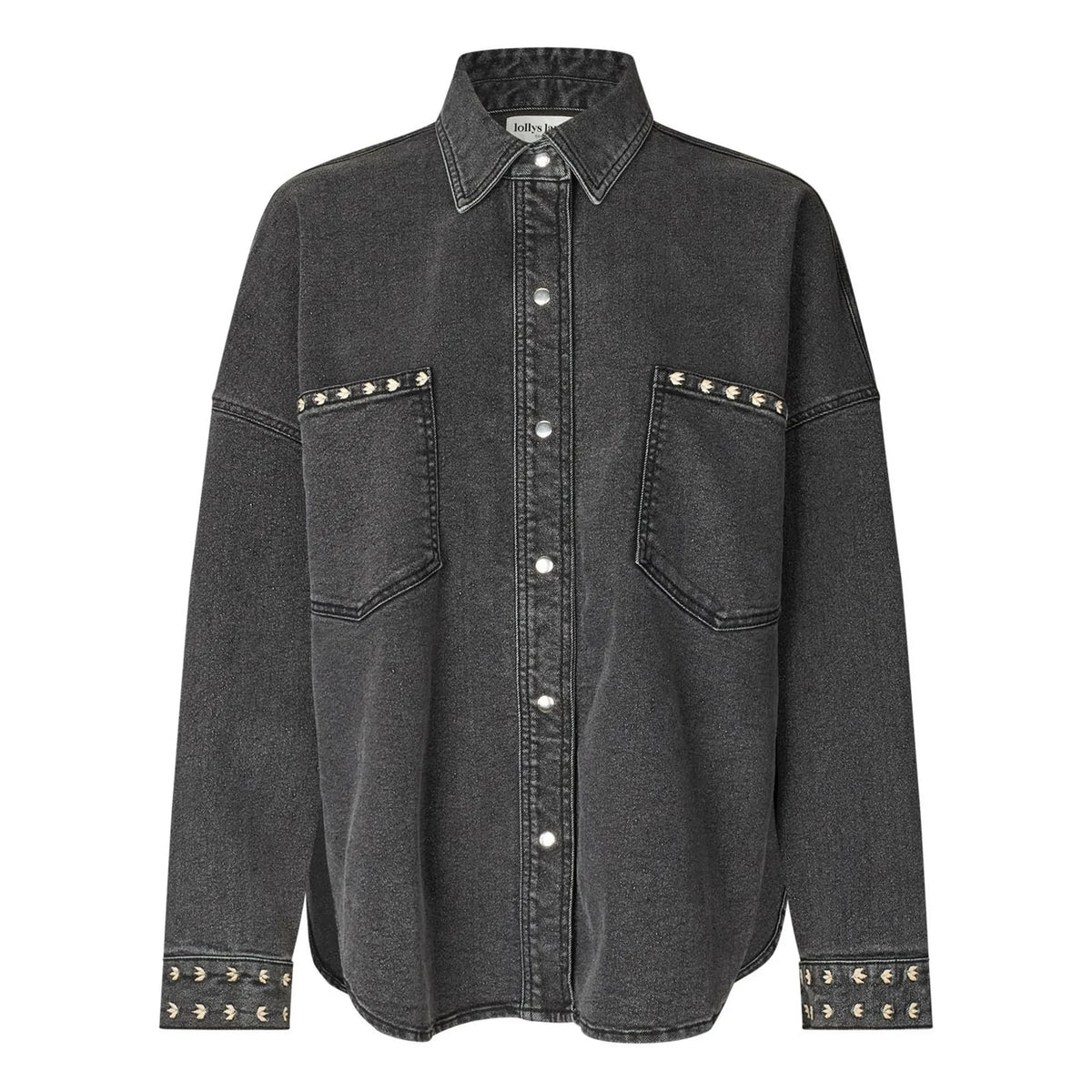Lollys Laundry - Veida Denim Overshirt | Washed Black