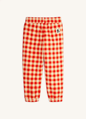 Mini Rodini - Jogger Gingham | Red