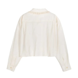 Bobo Choses - Organic cotton poplin shirt | Ecru