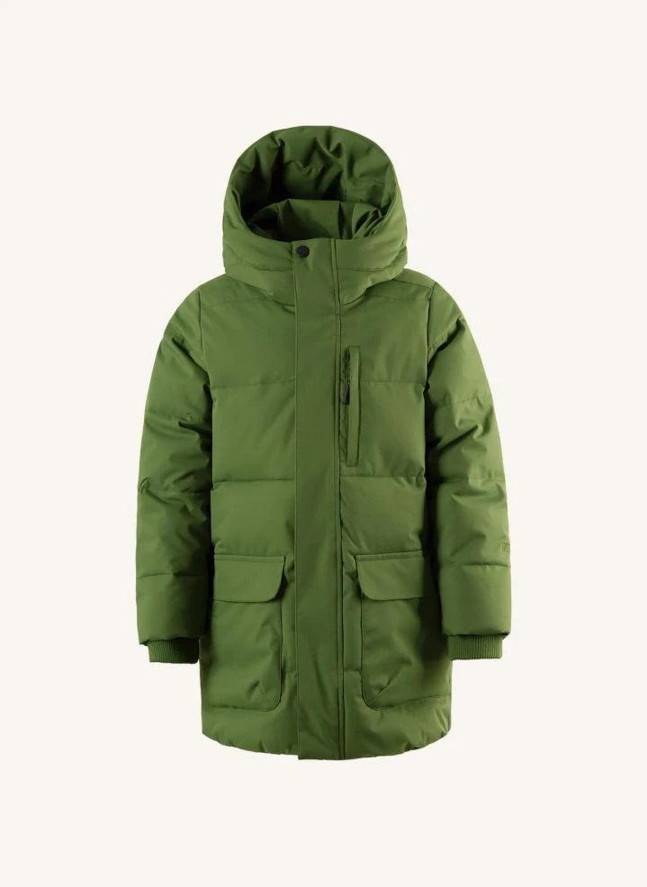 Gosoaky - Tiger Eye Waterproof Down Puffer Jacket | Green