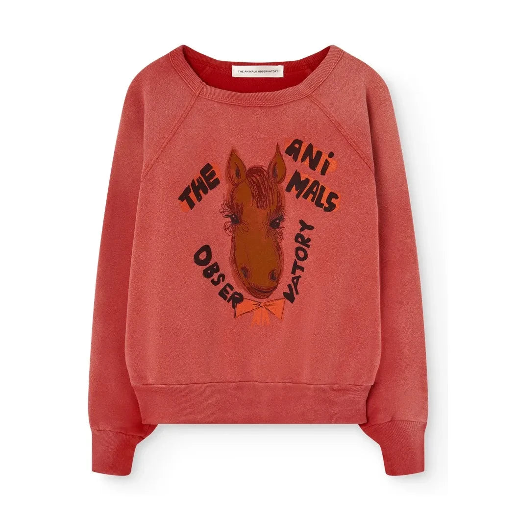 The Animals Observatory - Shark Horse Sweat | Red