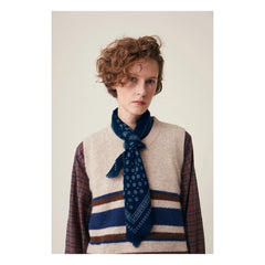 Moismont - Olaf Scarf No. 676, Wool | Navy