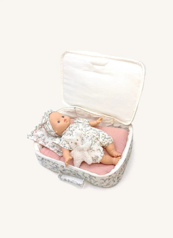 Minikane - "Le Petit Faon" Vintage Suitcase, Editions Aimable x Minikane | Gaze Bouquet