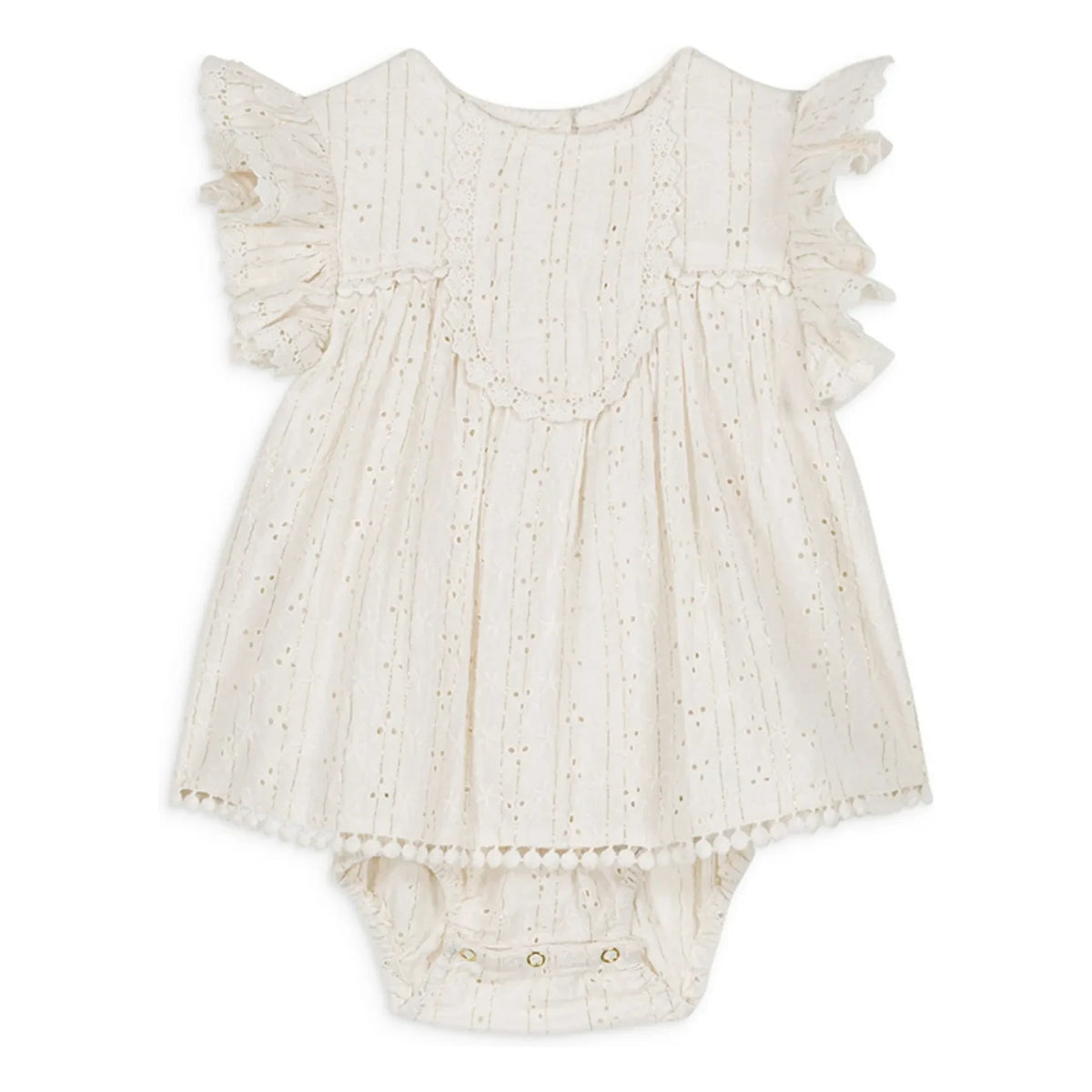 Louise Misha - Lulla Romper | Ecru