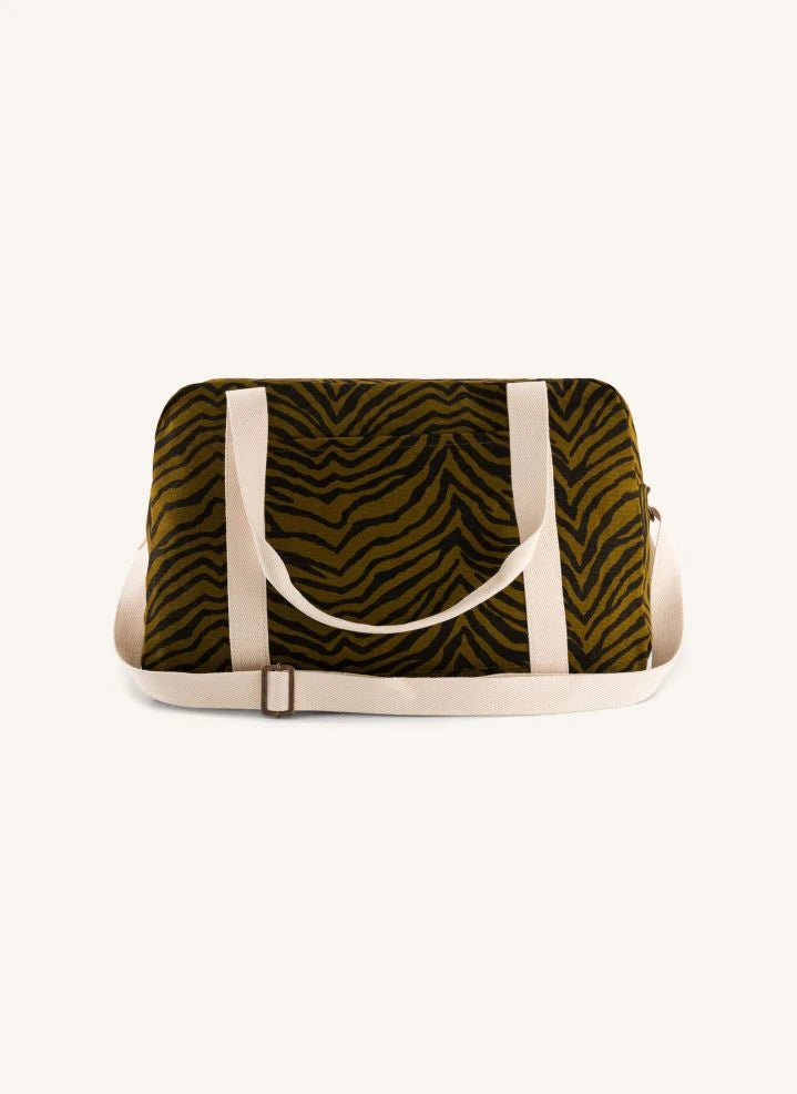 Rose in April - Raphaël Zebrou baby changing bag | Brown